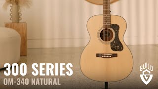 Video thumbnail for Guild OM-340 Natural Demo by Guild Guitars