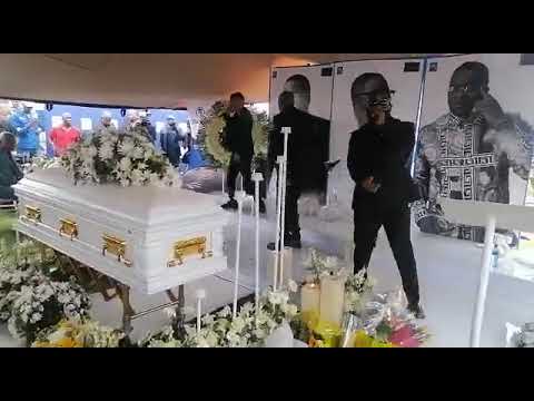 Cassper Nyovest performs Monate Mpolaye at DJ Sumbody's funeral #RIPDJSumbody.