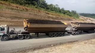 Download lagu Adu kuat MERCY, SCANIA, VOLVO gandeng double vessel... Siapa yang menang? mp3