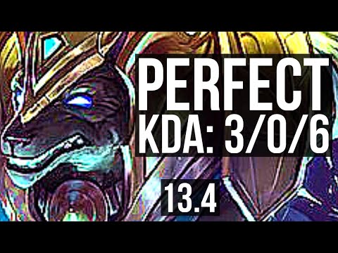 NASUS vs VLAD (TOP) | 3/0/6, 800K mastery | KR Master | 13.4