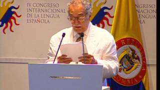 Gabriel García Marquez IV Congreso de la Lengua española Cartagena 2007
