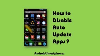 How To Disable Auto-Update Apps on Android