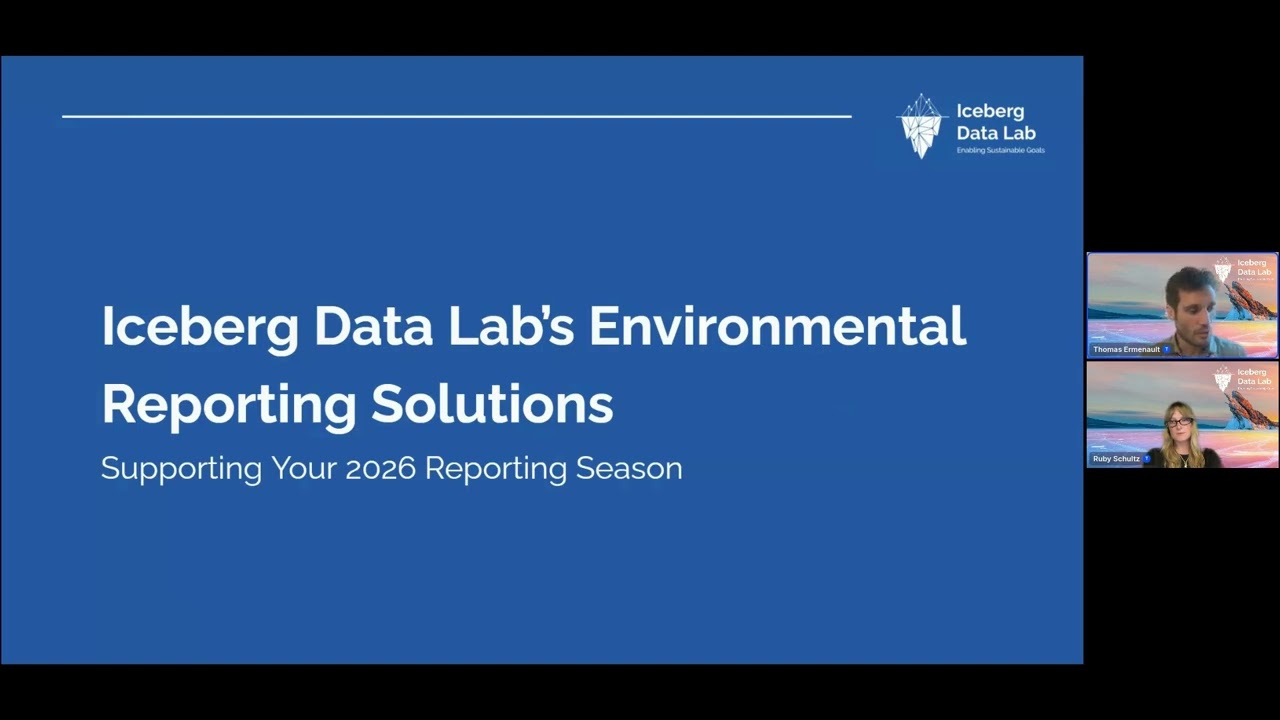 Navigating Sustainability Disclosures with Iceberg Data Lab's Environmental Reporting Solutions