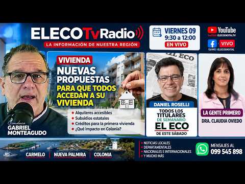 🔴🏠 HOY EN ELECOTvRadio | VIERNES 9 DE OCTUBRE**🏡 **VIVIENDA: ¿MÁS CERCA DEL SUEÑO DE LA CASA PROPIA?