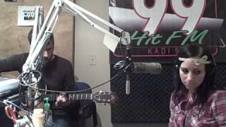 Miss Angie and Jeremy Larson's Live Acoustic Radio Performance of "Salvation"
