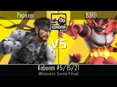 Pepexer (Snake) vs B3RG (Incineroar) - WSF - Kaboom 5/15/21