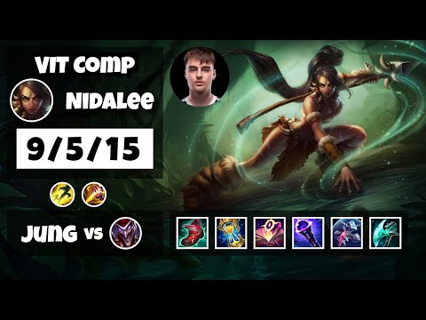 Nidalee vs Shaco VIT Comp JUNGLE (9/5/15) - v11.8