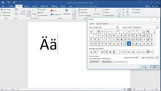 How to type letter A with Diaeresis (two dots) in Word: How to Put Double Dots Over a Letter