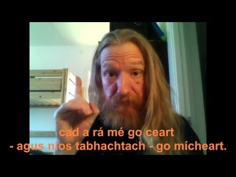 Nach bhfuill sé ceart? I