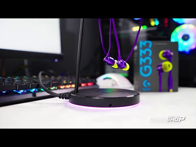Tai Nghe Logitech G333 Purple