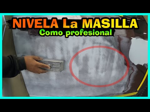 ✅How to level putty quickly and easily | Sanding and fine-tuning [Trick✅It works]👀