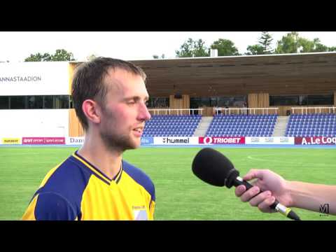 21. voor 2016: Pärnu Linnameeskond - Tallinna FC Levadia 0:4 Penti intervjuu
