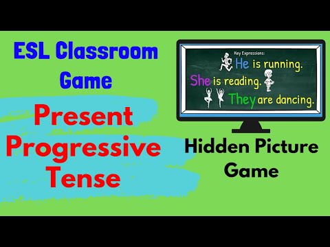 5 Fun Present Progressive Tense Games For Class | Games4esl