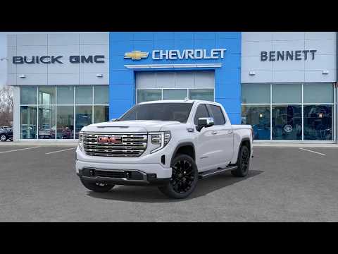 2026 GMC Sierra 1500 Crew Cab Short Box 4-Wheel Drive Denali in White for sale at Bennett Chevrolet Cadillac Buick GMC Ltd. in Cambridge, ON