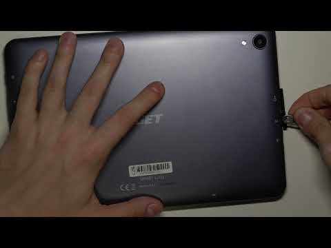 Вставить сим карту в iGET Smart L203 / Как вставить карту памяти в iGET Smart L203