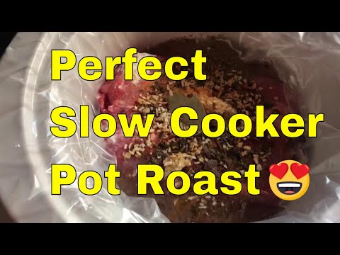 Perfect Pot Roast - In the Slow Cooker