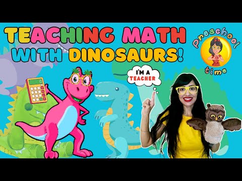 Math-o-saurus: Teaching Preschoolers and Kindergarteners with Dinosaurs l Educational l