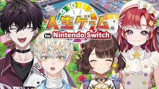 【人生ゲーム】夏だ！！！遊べーーーーー！！！！！🌻✨️【緋八マナ×佐伯イッテツ×早乙女ベリー×司賀りこ/にじさんじ】