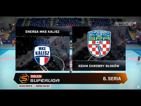 6. seria Energa MKS Kalisz - KGHM Chrobry Głogów [SKRÓT]