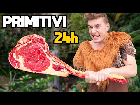 MANGIO per 24H come i PRIMITIVI!!