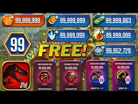 Unlimited Everything in Jurassic World: The Game with This Easy Trick!
