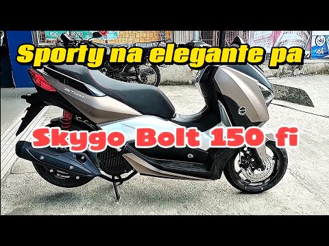 Maxi scooter na hindi maxed out ang budget mo SKYGO Bolt 150 fi