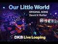 Our Little World Original Song Live Looping Performance By David K Butler DKB Live