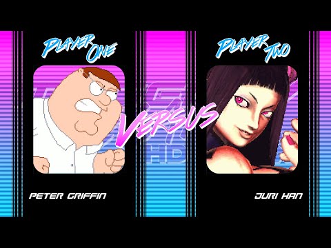 M.U.G.E.N Battles: Peter Griffin Vs Juri-Han