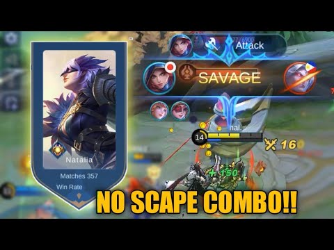 NATALIA MONTAGE 03: (TRY THIS) STRAIGHT DASH COMBO | MLBB
