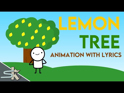 LEMON TREE ANIMATION WITH LYRICS