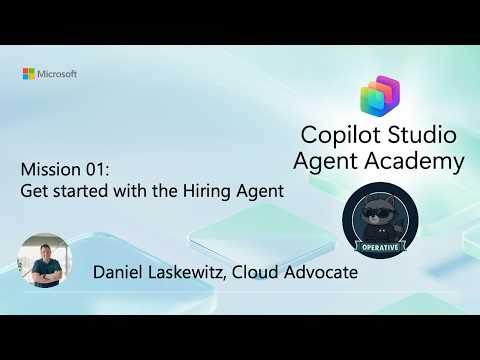 Hiring Agent: Get Started with | Mission 1 Hiring Agent: Get Started with | Mission 1
