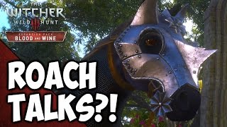 Witcher 3: Blood and Wine - TALKING ROACH! - "Equine Phantoms" Quest