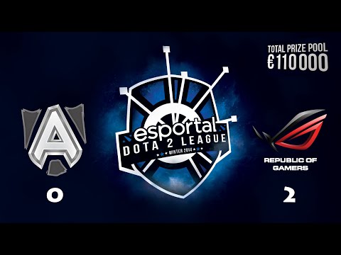 Highlights of Alliance vs Asus.Polar Esportal Dota 2 League