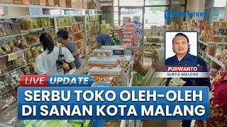Toko Oleh-oleh Diserbu Pemudik di Kota Malang, Kawasan Sanan Jadi Favorit Para Wisatawan