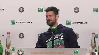 [情報] Djokovic 2025法網四強賽後訪問