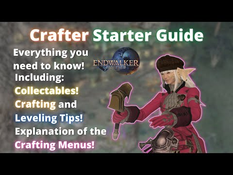 How to play Crafter, in detail! FFXIV Endwalker