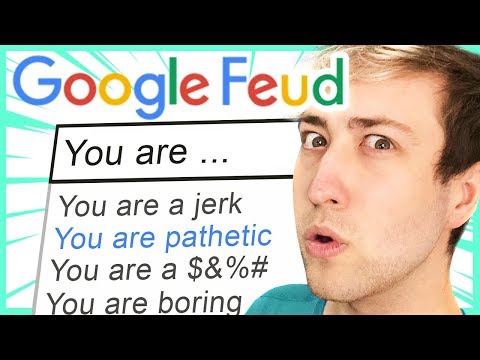 GOOGLE IS SO RUDE!! - Google Feud - YouTube