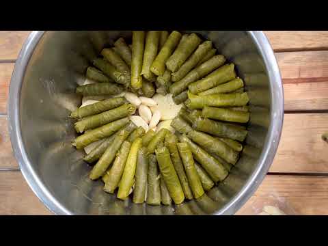 Authentic Stuffed Grape Leaves (Yabraa, Warak Enab, Dolma, Dawali) by Spiced Nice