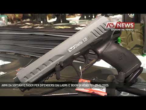 ARMI DA SOFTAIR E TASER PER DIFENDERSI DAI LADRI: E' BOOM DI VENDITE | 27/11/2025
