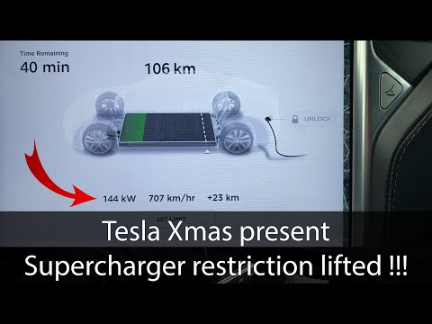 Tesla has lifted supercharger restrictions!!!
