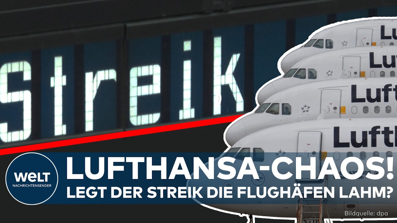 STREIK-SCHOCK: Lufthansa-Kabinenpersonal will Betrieb in Deutschland lahmlegen!