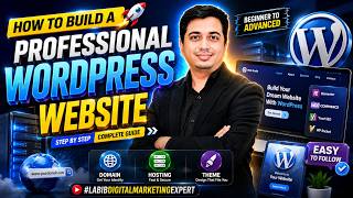 How to Build a Professional WordPress Website | Domain, Hosting, Theme #LabibDig