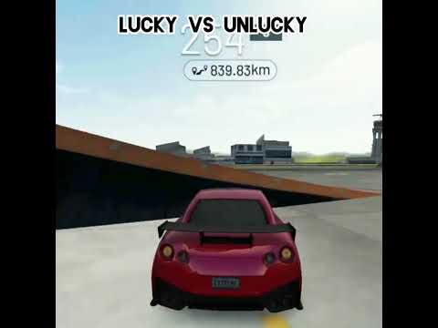 Lucky vs Unlucky part 203 #shorts #youtubeshorts #android [extreme car driving simulator]