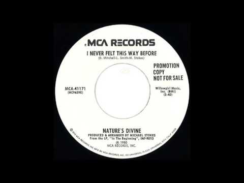 RARE DISCO/ MODERN SOUL: Nature´s Divine - I Never Felt This Way Before