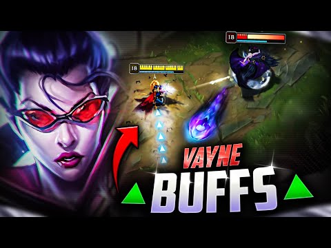 YOU CAN'T ESCAPE BUFFED VAYNE! (MORE SPEED/MORE TRUE DAMAGE!) - League of Legends