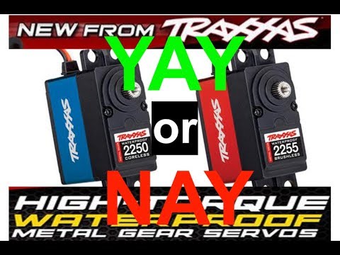 My take on it:  New Traxxas Servos Realeses, #2250 & #2255