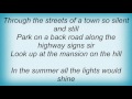 Emmylou Harris - Mansion On The Hill Lyrics