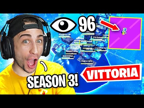 MY FIRST REAL ARENA VICTORY in FORTNITE SEASON 3 (crazy ending)