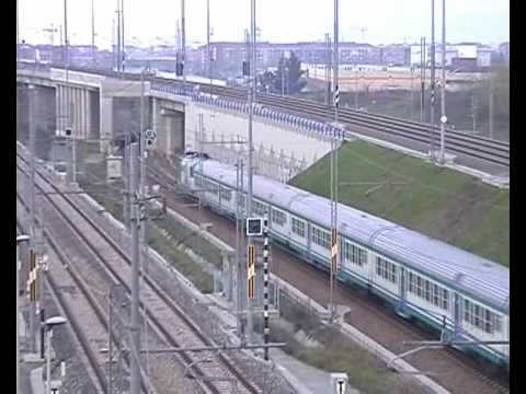 Un'ora di treni al bivio Torino Stura