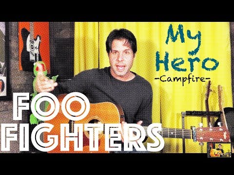 You Can't Be Dave Grohl... but You CAN Play "My Hero" the Way He Does on His Acoustic Guitar!